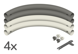 Quadro Curved Tubes
